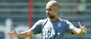 Hat Großes im Sinn: Bayern-Trainer Pep Guardiola ist frisch erholt aus seinem Urlaub zurückgekehrt.