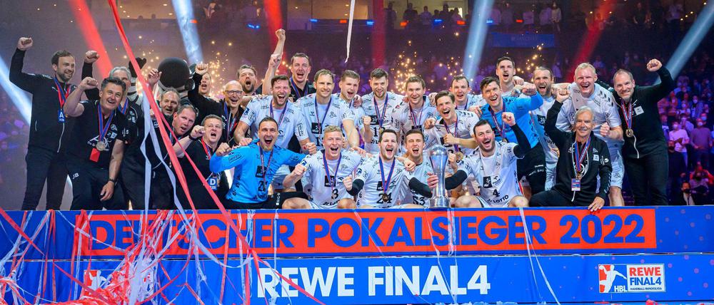 Eine überzeugende Mannschaftsleistung: Der THW Kiel gewinnt zum zwölften Mal den DHB-Pokal.