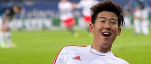 Guten Rutsch! Hamburg siegt dank des glücklichen Treffers von Heung-Min Son.