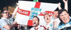 They still believe. Englands Fans halten trotz vieler Enttäuschungen