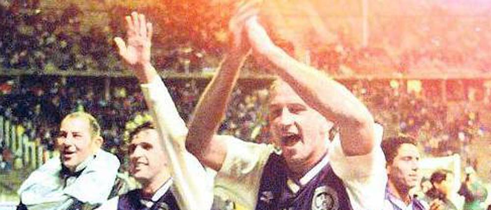 Es war einmal ein großes Spiel. Als Tennis Borussia 1998 im Pokalderby Hertha BSC schlug, hatte der Verein noch Zulauf. Heute kommen 482 Zuschauer – an guten Tagen.