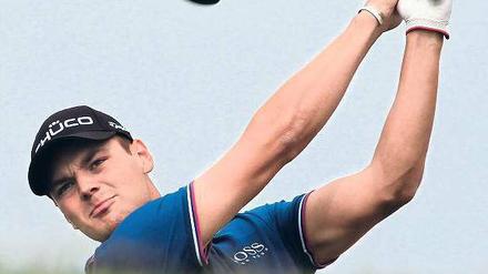 Beste Aussichten. Martin Kaymer hat mit seinem Sieg am Wochenende in Abu Dhabi Tiger Woods von Platz zwei der Weltrangliste verdrängt. Foto: dpa
