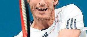 Kraftvoll. Andy Murray steht zum fünften Mal in einem Grand-Slam-Finale.