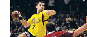 Keinen Schritt zuviel. Denis Spoljaric gilt als intelligenter Handballer. 