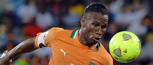 Bald in Istanbul? Didier Drogba spielt derzeit noch mit der Elfenbeinküste beim Afrika-Cup. 
