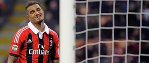 Auch ein Politikum. Der Protest von Kevin Boateng gegen rassistische Rufe wird vom AC Milan instrumentalisiert.