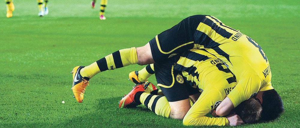 Immer, wenn das Flutlicht strahlt. In dieser Champions-League-Saison ist Borussia Dortmund noch unbesiegt. 