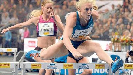 Schnell in Berlin. 60-Meter-Hürdenläuferin Sally Pearson aus Australien lief schon im Vorlauf 7,79 Sekunden, im Finale ließ die Olympiasiegerin von 2012 noch einmal 7,80 Sekunden folgen.