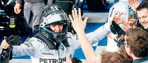 Vom Verfolger zum Verfolgten. Nico Rosberg führt zum ersten Mal in seiner Karriere die Formel-1-Rangliste an.