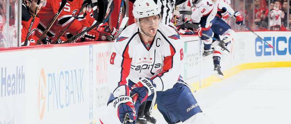 Alexander Owetschkin ist der beste NHL-Torjäger, aber einen Meisterring hat er noch nicht.