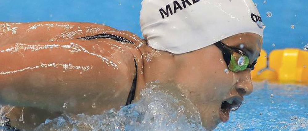 Wellenreiterin. Vor rund einem Jahr kam Mardini als Flüchtling nach Berlin, das IOC ermöglichte ihr einen Start bei den Olympischen Spielen in Rio de Janeiro.