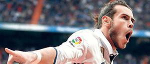 Atleticos Albtraum. Reals Gareth Bale fügte dem Madrider Rivalen in der Champions League schon einige empfindliche Niederlagen zu. Nun fehlt der Waliser verletzt.