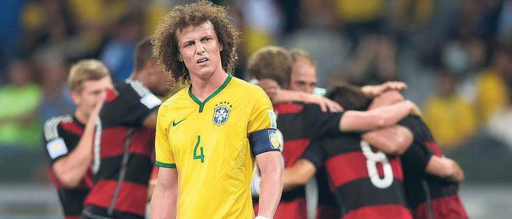 Niederlage einer Nation. Die Brasilianer haben das desaströse Halbfinale gegen Deutschland noch immer nicht verwunden, jetzt kommt es zum ersten Aufeinandertreffen danach.