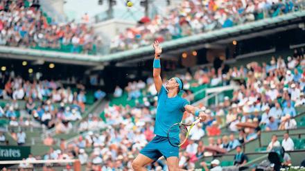 Spiel, Satz, Sieg. Rafael Nadal ist die Nummer eins und wird in Paris wohl seinen elften Erfolg feiern.