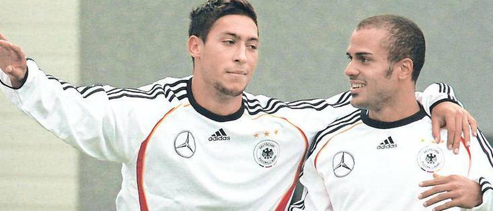 Debütantenball. Malik Fatih und David Odonkor wurden von Joachim Löw ins DFB-Team berufen.