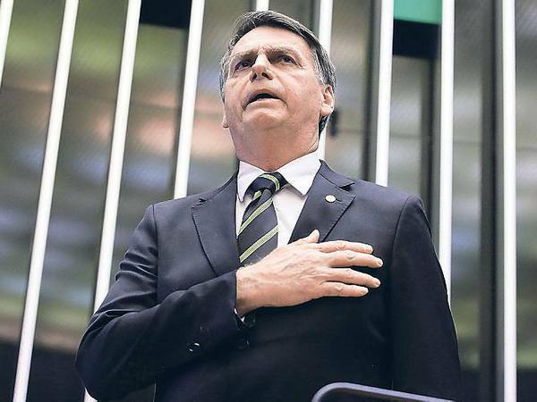 Brasiliens Präsident Jair Bolsonaro hat auch in der Rennsportszene viele Fans.