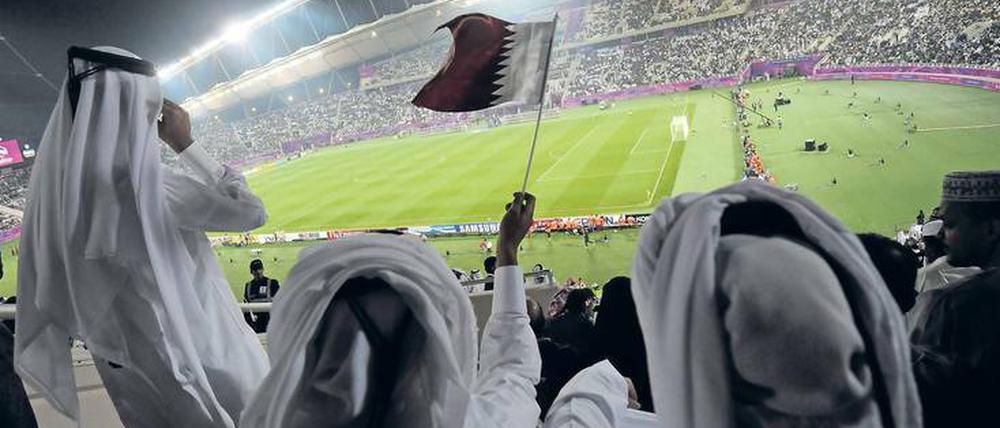 Mehr Show als Sport? Die Katarer erwarten sich von der Fußball-WM 2022 viel Prestige. 