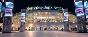 Für acht Tage Handballhalle. Die größte Arena von Berlin ist in der Vorrunde Spielstätte der Deutschen.