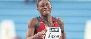Flott unterwegs. Lisa-Marie Kwayie glaubt wieder an sich.