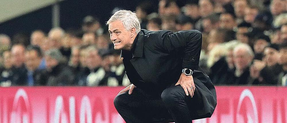 Hat den Durchblick. José Mourinho hat bislang eine negative Bilanz gegen den FC Bayern. Trotzdem ist er vor dem Spiel am Mittwoch locker wie lange nicht.