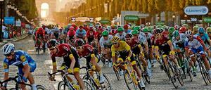 Hier soll es lang gehen. Noch ist der Start der Tour de France für den 27. Juni geplant, bis Mitte Mai wird entschieden, ob es dabei bleibt. 