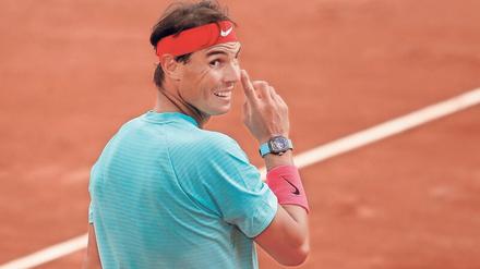 Freut sich auf Novak Djokovic. Oder doch nicht? Rafael Nadal spielte in jüngerer Vergangenheit nicht so gern gegen den serbischen Weltranglistenersten. Am Sonntag kommt es zum 56. Duell der beiden Tennisstars. 
