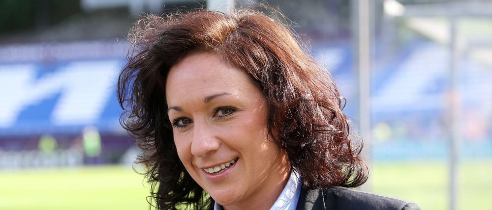 Nadine Keßler wurde 2014 Weltfußballerin und leitet heute die Frauenfußballabteilung der Uefa.