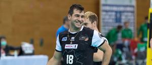 BR-Volleys Spieler freut sich nicht nur auf das Spiel, sondern auch darauf, seinen besten Freund Nicolas Márechal zu sehen.