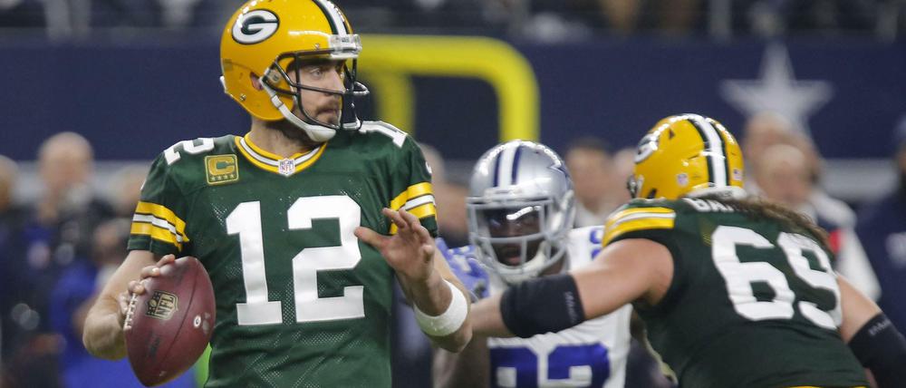 Nicht zu Schlagen: Aaron Rodgers führt die Green Bay Packers in unnachahmlicher Manier zum Sieg über die favorisierten Dallas Cowboys.