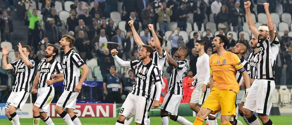 Kann mehr als nur ein schnelles Tor vorlegen und sich dann zurückziehen: Juventus Turin im Jahr 2015.