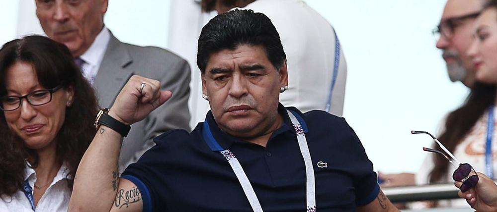 Greift wieder an. Diego Maradona übernimmt einen Fußballklub.