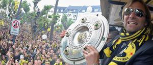 Ein modernes Fußballmärchen: Jürgen Klopp führte den BVB aus dem Bundesligamittelfeld zu zwei Meisterschaften, einem Pokalsieg und einer Finalteilnahme in der Champions League.