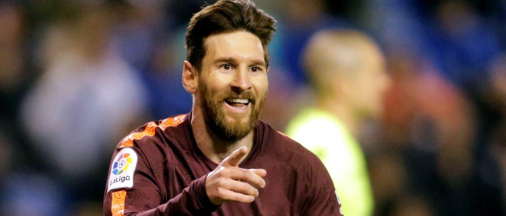 Meisterhaft. Lionel Messi schießt sein Team bei Deportivo de La Coruna zum nationalen Titel.