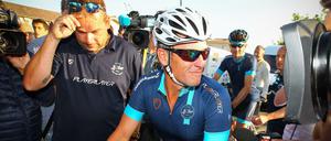 Wieder auf dem Sattel. Lance Armstrong fährt für einen wohltätigen Zweck.