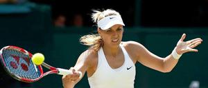 Diesmal Endstation im Viertelfinale: Vorjahres-Wimbledon-Finalistin Sabine Lisicki aus Berlin. 