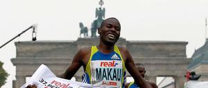 Mit Berlin verbandelt. Der 25 Jahre alte Kenianer Patrick Makau hat bisher alle seine Rennen Berlin gewonnen. 