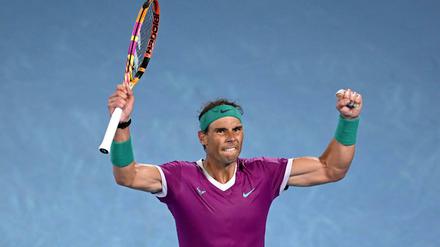 Rafael Nadal setzt sich im Finale der Australian Open durch.