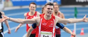 Der schnellste Koch der Welt: Der Berliner Sprinter Marc Koch sammelt Geld für seinen Olympia-Traum.