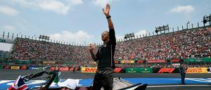 Lewis Hamilton wurde schon vor dem Rennstart euphorisch gefeiert.