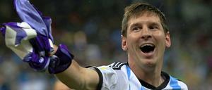 Die deutsche Mannschaft wird alles tun, damit Messi am Sonntag nichts zu lachen hat.