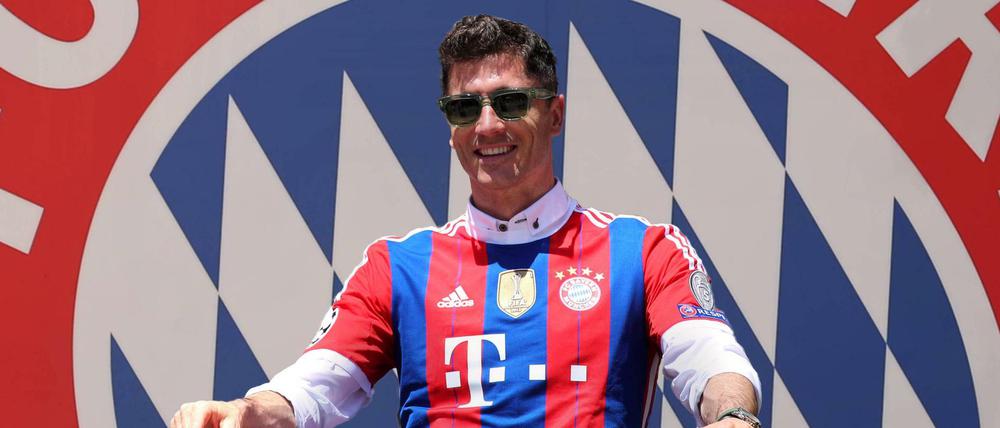 Noch steht Robert Lewandowski beim FC Bayern München unter Vertrag, das könnte sich bald ändern.