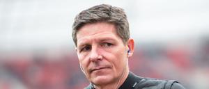 Glasners letztes Spiel als Trainer der Eintracht ist das Pokalfinale gegen RB Leipzig am 3. Juni (Archivbild).
