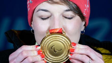 Anna-Lena Forster, 26, gewann in Peking zwei Gold- und zwei Silbermedaillen.