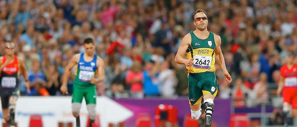 Oscar Pistorius glänzte bei seiner Parade-Disziplin, den 400 Metern. 