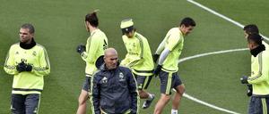 Keine neuen Spieler: Real-Trainer Zidane muss mit dem aktuellen Kader Vorlieb nehmen.