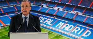 Treibende Kraft. Florentino Perez will die Super League unbedingt. Was bleibt dem Präsidenten von Real Madrid auch anderes übrig?