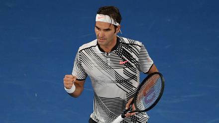 Roger Federer setzte sich nach hartem Kampf gegen Rafael Nadal durch. 