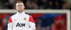 Keine Freude: Wayne Rooney spielt nächstes Jahr in der Europa League.