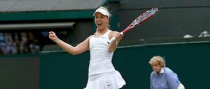 Weiter mit dabei: Sabine Lisicki zieht durch ihren Sieg gegen Ana Ivanovic ins Wimbledon-Achtelfinale ein.