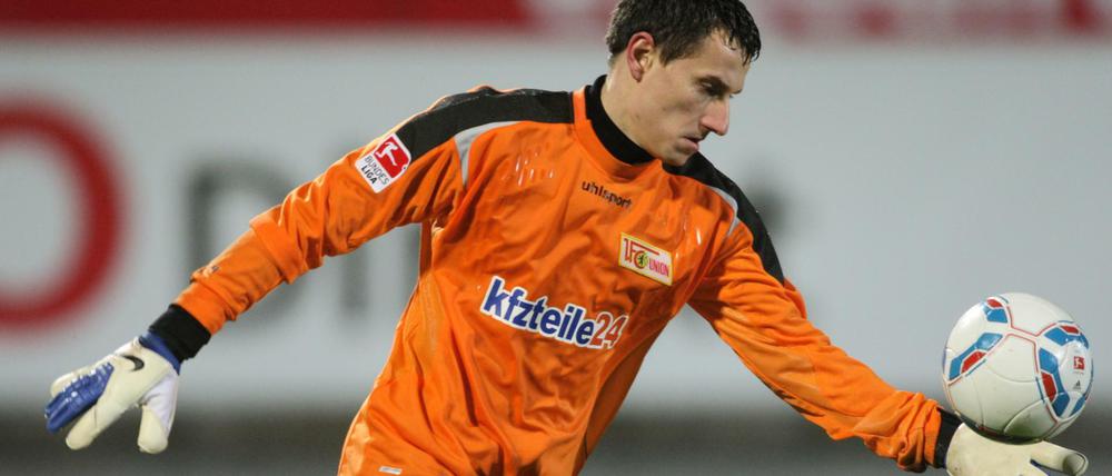 Jan Glinker, 35, spielte von 2001 bis 2014 für den 1. FC Union und danach vier Jahre in Magdeburg. Seit einem Jahr steht er beim Regionalligisten Nordhausen im Tor.